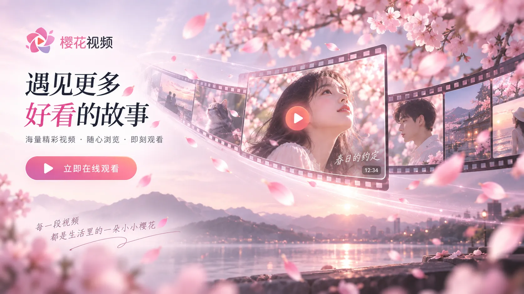 樱花视频在线观看页面视觉